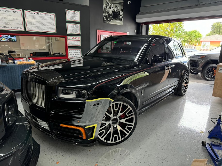 Rolls-Royce Auto Body Shop Miami